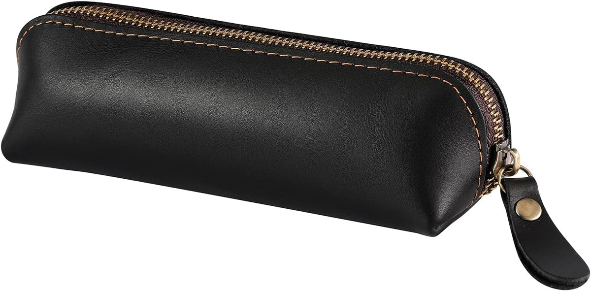 Black Rounded Zip Pencil Case - view 1