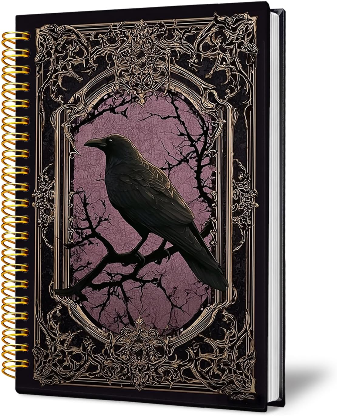 Raven Illustration Notebook - view 1