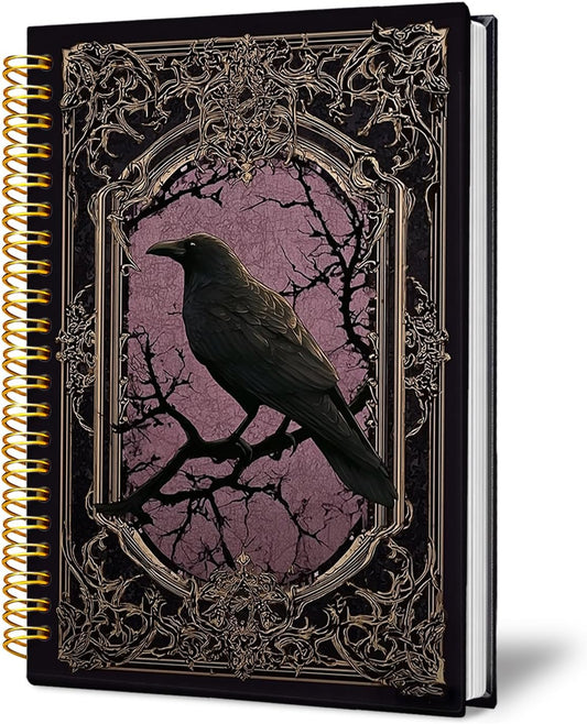 Raven Illustration Notebook - view 1