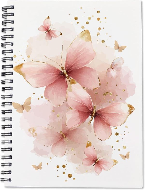 Floral Spiral Notebook
