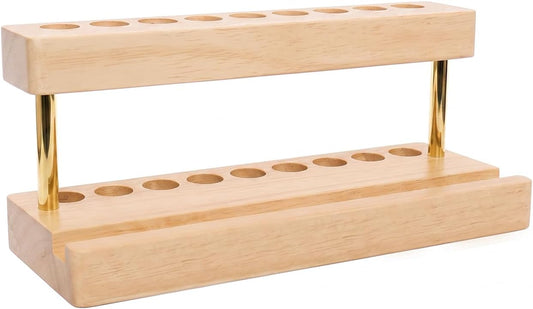 Two-Tier Wooden Pen Stand - view 1