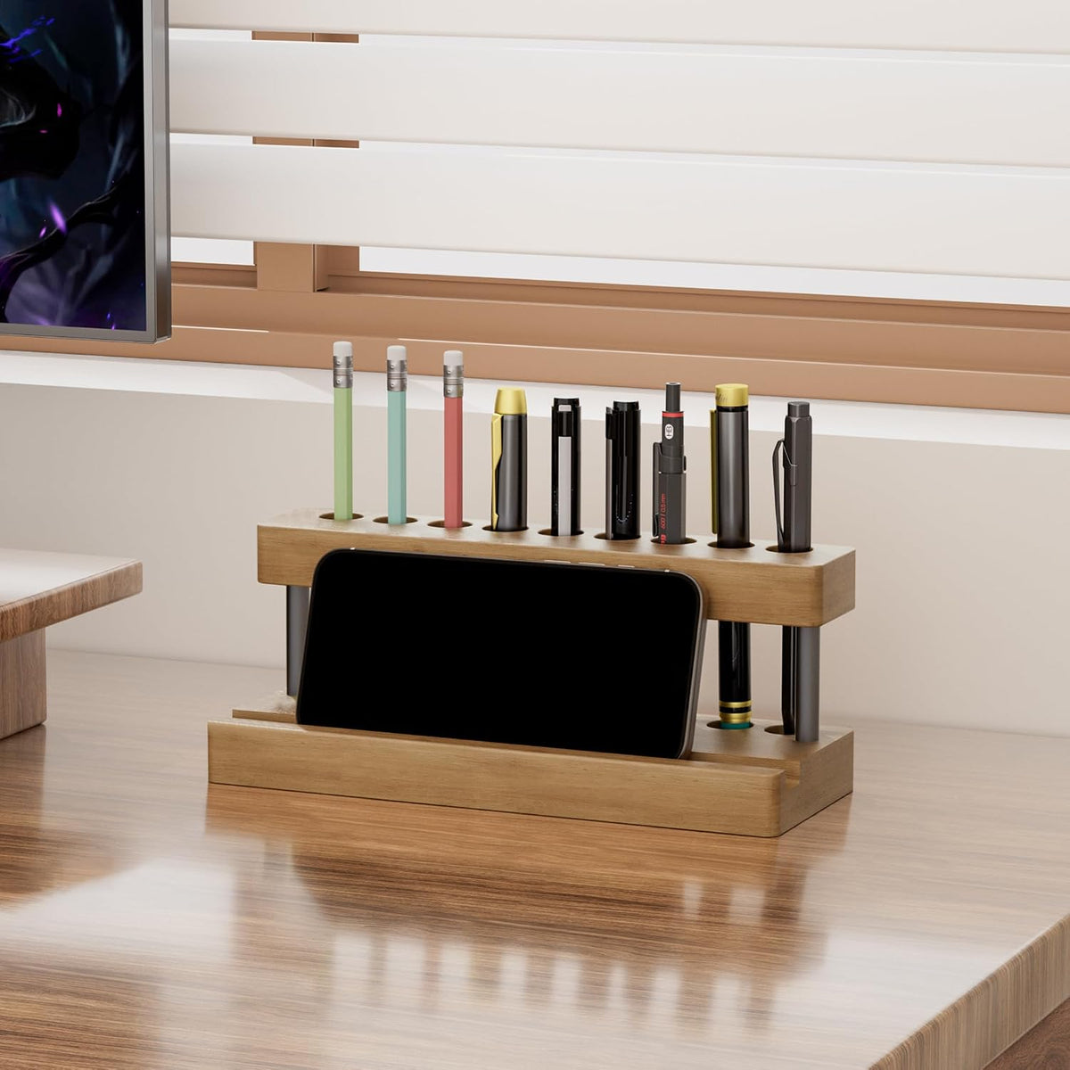 Wooden Pen Display Stand - view 3